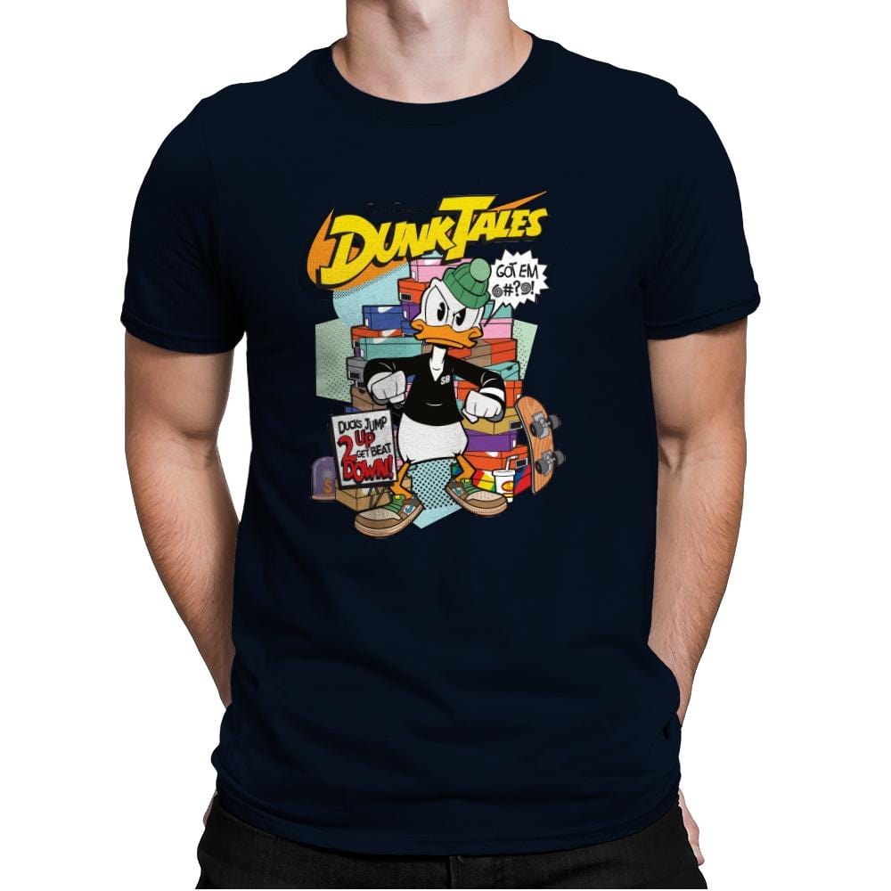 Dunktales Don - Mens Premium T-Shirts RIPT Apparel Small / Midnight Navy