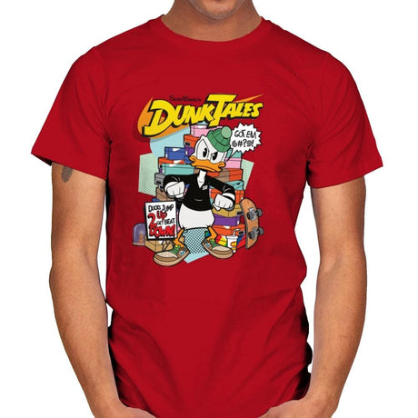Dunktales Don - Mens T-Shirts RIPT Apparel Small / Red