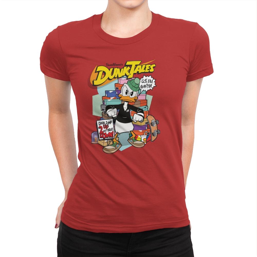 Dunktales Don - Womens Premium T-Shirts RIPT Apparel Small / Red