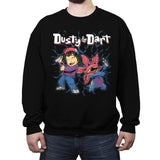 Dusty and Dart - Crew Neck Sweatshirt Crew Neck Sweatshirt RIPT Apparel Small / Black