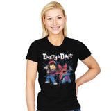 Dusty and Dart - Womens T-Shirts RIPT Apparel Small / Black