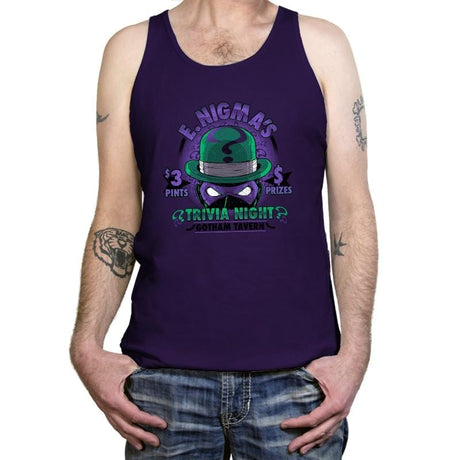 E. Nigma's Trivia Night Exclusive - Tanktop Tanktop RIPT Apparel