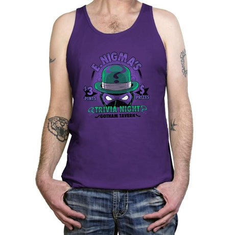 E. Nigma's Trivia Night Exclusive - Tanktop Tanktop RIPT Apparel