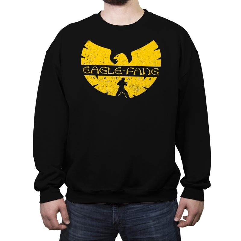 Eagle-Fang Clan - Crew Neck Sweatshirt Crew Neck Sweatshirt RIPT Apparel Small / Black