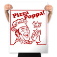 Eat my Pizza Balls - Prints Posters RIPT Apparel 18x24 / White