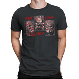 Eat, Prey, Love - Best Seller - Mens Premium T-Shirts RIPT Apparel Small / Heavy Metal