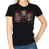 Eat, Prey, Love - Best Seller - Womens T-Shirts RIPT Apparel Small / Black