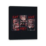 Eat, Prey, Love - Canvas Wraps Canvas Wraps RIPT Apparel 11x14 / Black