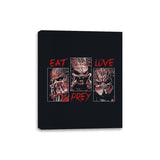 Eat, Prey, Love - Canvas Wraps Canvas Wraps RIPT Apparel 8x10 / Black