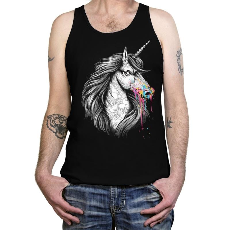 Eat Rainbows - Tanktop Tanktop RIPT Apparel X-Small / Black