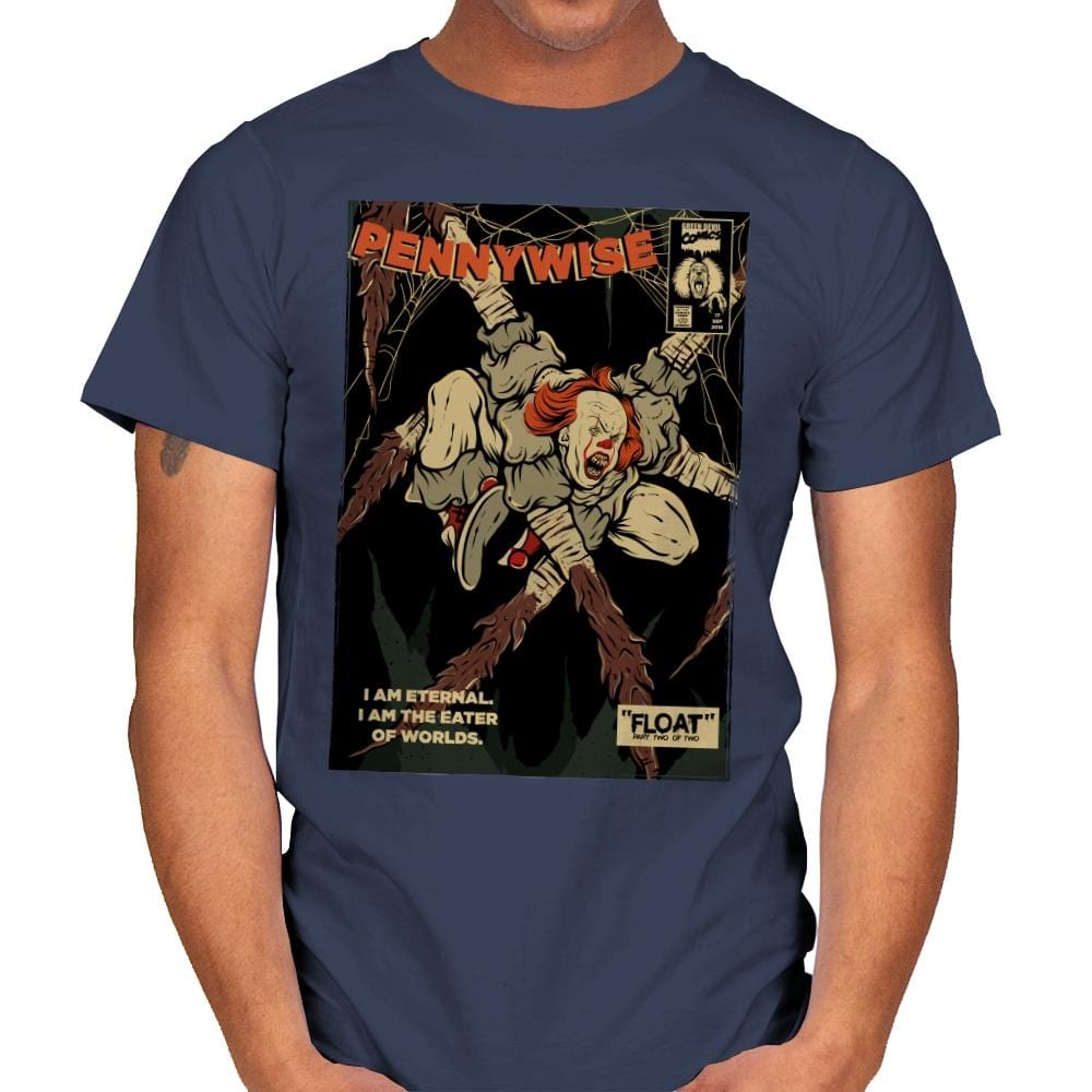 Eater of Worlds - Mens T-Shirts RIPT Apparel Small / Navy