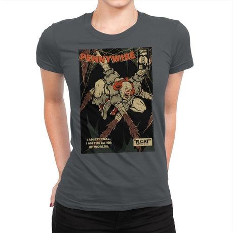 Eater of Worlds - Womens Premium T-Shirts RIPT Apparel Small / Heavy Metal