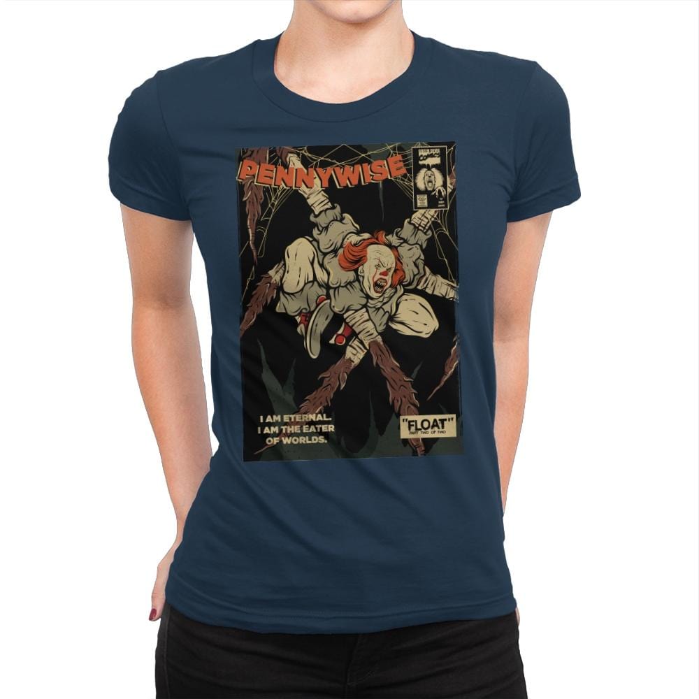 Eater of Worlds - Womens Premium T-Shirts RIPT Apparel Small / Midnight Navy