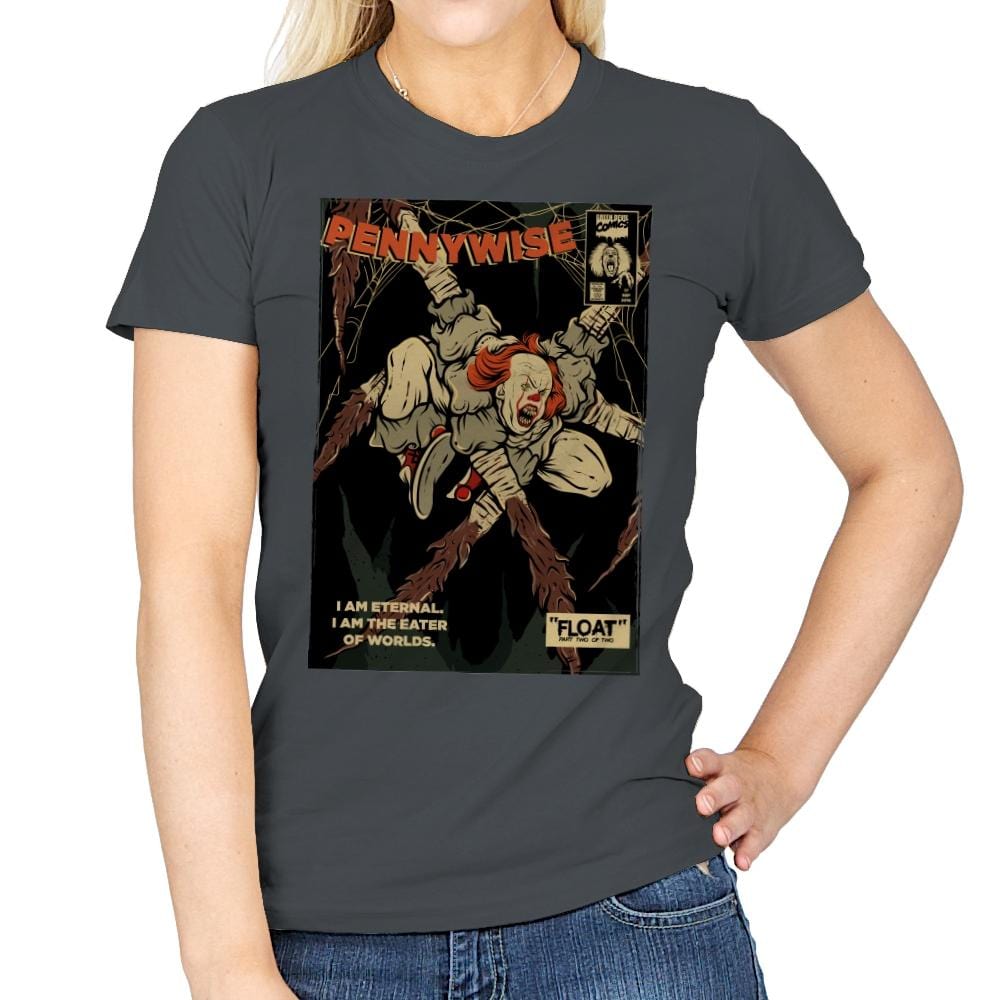 Eater of Worlds - Womens T-Shirts RIPT Apparel Small / Charcoal