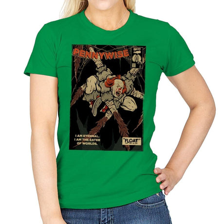 Eater of Worlds - Womens T-Shirts RIPT Apparel Small / Irish Green