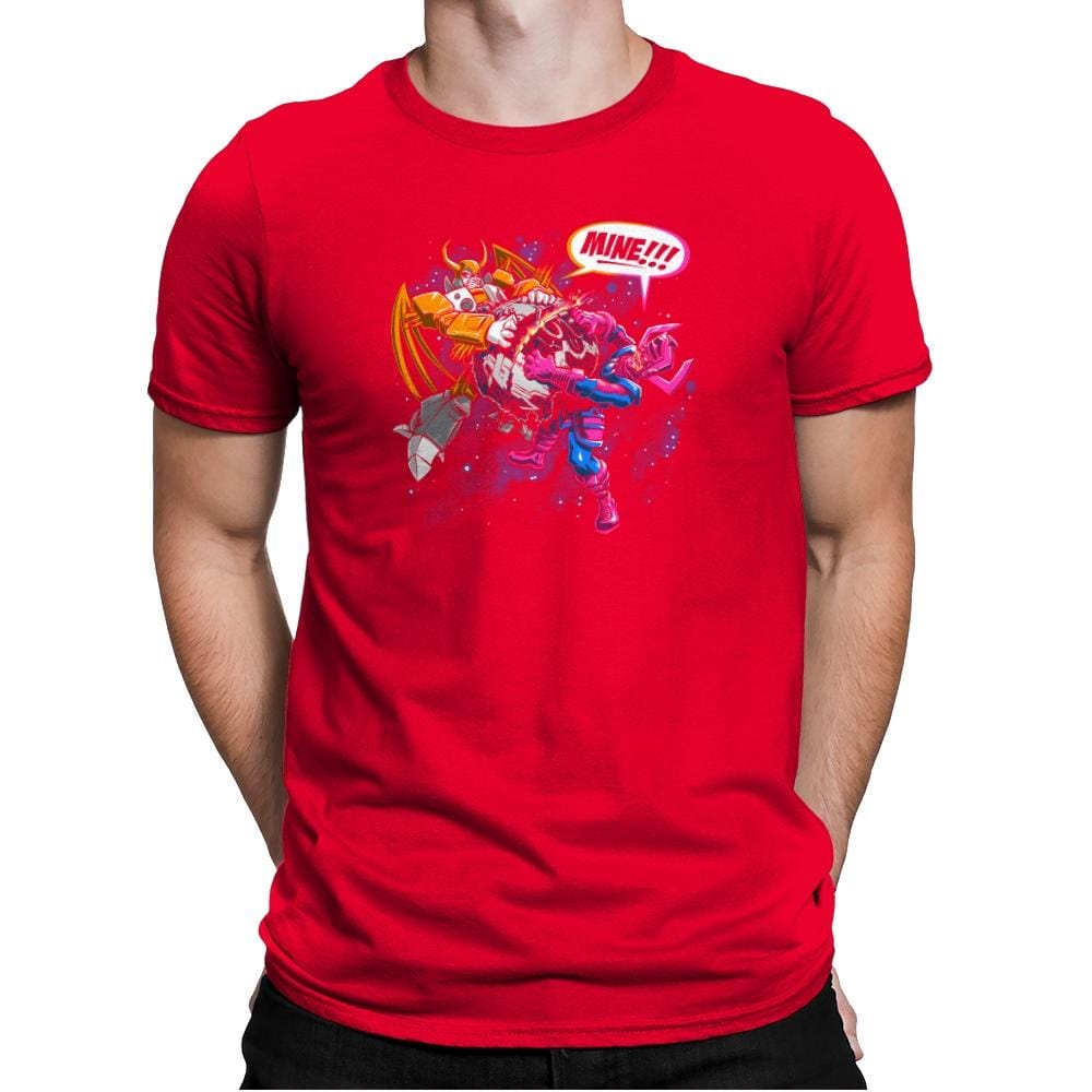 Eaters of Worlds Exclusive - Mens Premium T-Shirts RIPT Apparel Small / Red