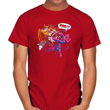Eaters of Worlds Exclusive - Mens T-Shirts RIPT Apparel Small / Red