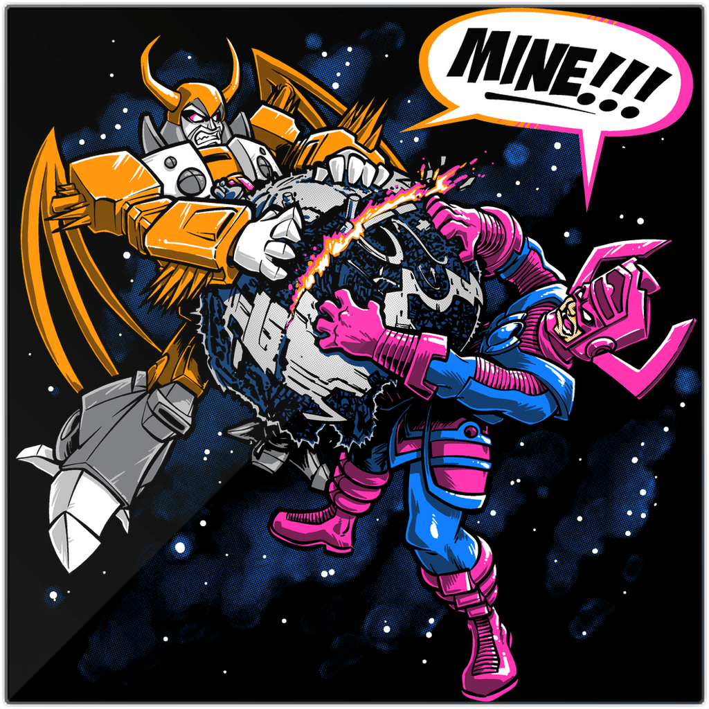Eaters of Worlds Exclusive - Metal Prints Metal Prints RIPT Apparel 16x16 inch