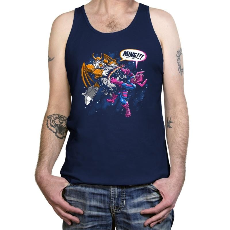 Eaters of Worlds Exclusive - Tanktop Tanktop RIPT Apparel X-Small / Navy