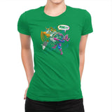 Eaters of Worlds Exclusive - Womens Premium T-Shirts RIPT Apparel Small / Kelly Green