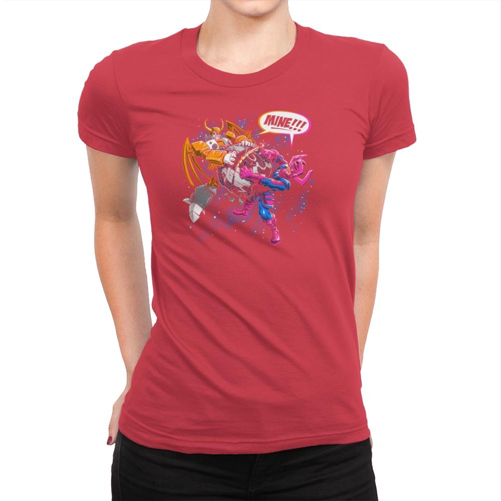 Eaters of Worlds Exclusive - Womens Premium T-Shirts RIPT Apparel Small / Red