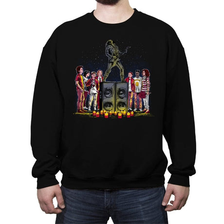 Eddie Memorial - Crew Neck Sweatshirt Crew Neck Sweatshirt RIPT Apparel Small / Black