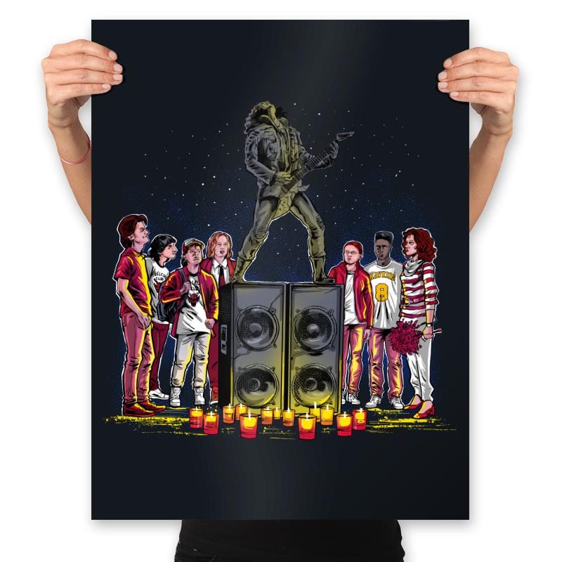 Eddie Memorial - Prints Posters RIPT Apparel 18x24 / Black