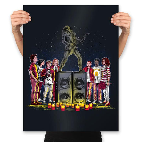 Eddie Memorial - Prints Posters RIPT Apparel 18x24 / Black