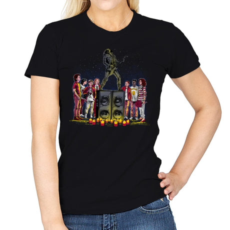 Eddie Memorial - Womens T-Shirts RIPT Apparel Small / Black