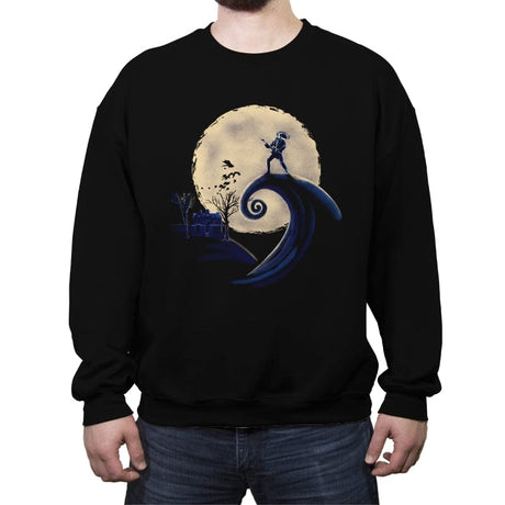 Eddie’s Lament - Crew Neck Sweatshirt Crew Neck Sweatshirt RIPT Apparel Small / Black