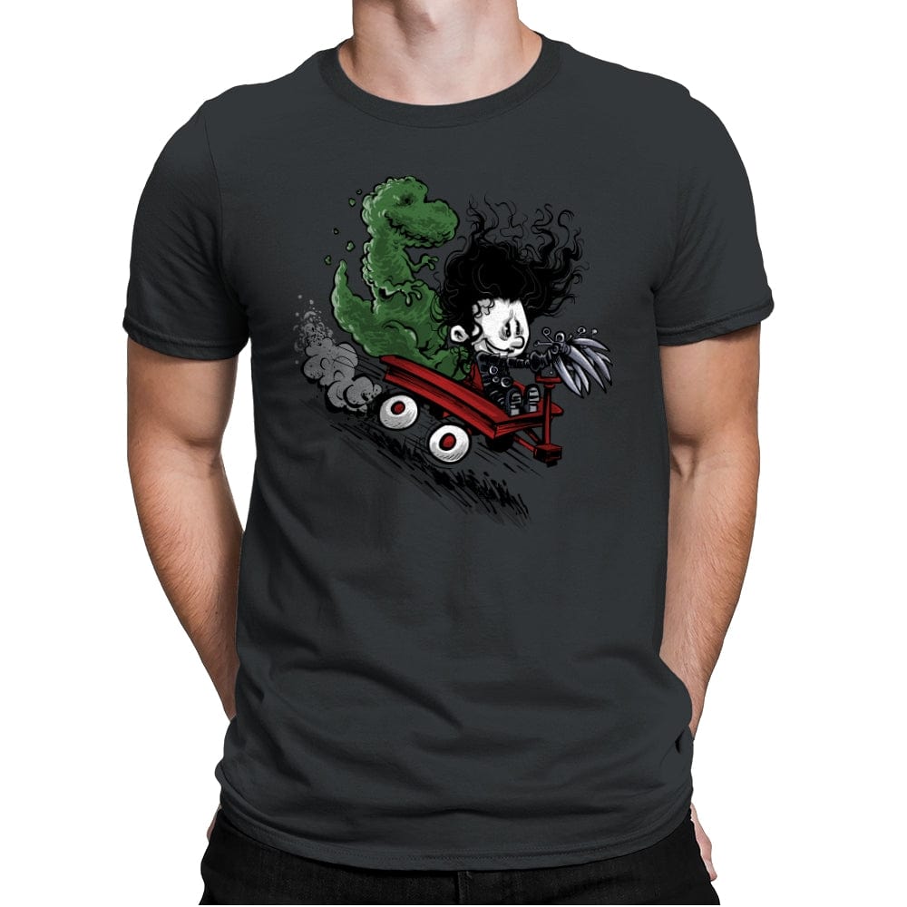 Edward and Dino - Mens Premium T-Shirts RIPT Apparel Small / Heavy Metal