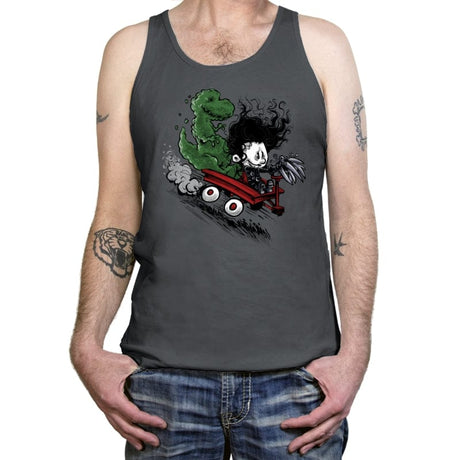 Edward and Dino - Tanktop Tanktop RIPT Apparel X-Small / Asphalt