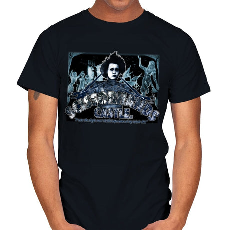 Edward's Castle - Mens T-Shirts RIPT Apparel Small / Black