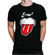Einstein Tongue - Mens Premium T-Shirts RIPT Apparel Small / Black