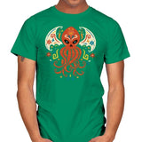 El dia del Cthulhu - Mens T-Shirts RIPT Apparel Small / Kelly