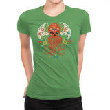 El dia del Cthulhu - Womens Premium T-Shirts RIPT Apparel Small / Kelly