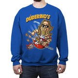 El Duderino's - Crew Neck Sweatshirt Crew Neck Sweatshirt RIPT Apparel