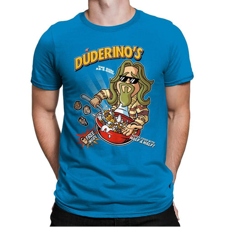 El Duderino's - Mens Premium T-Shirts RIPT Apparel Small / Turqouise