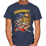 El Duderino's - Mens T-Shirts RIPT Apparel Small / Navy