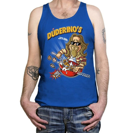 El Duderino's - Tanktop Tanktop RIPT Apparel X-Small / True Royal