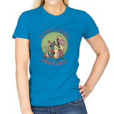 El Pollo y La Vaca Hermanos - Womens T-Shirts RIPT Apparel Small / Sapphire