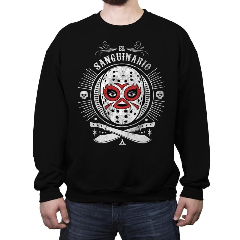 El Sanguinario - Crew Neck Sweatshirt Crew Neck Sweatshirt RIPT Apparel
