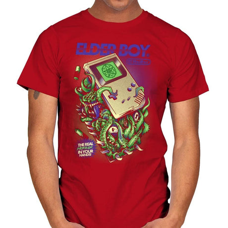 Elder Boy - Mens T-Shirts RIPT Apparel Small / Red