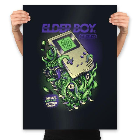 Elder Boy - Prints Posters RIPT Apparel 18x24 / Black