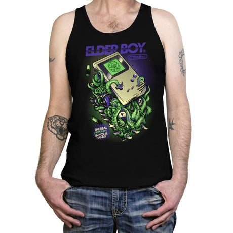 Elder Boy - Tanktop Tanktop RIPT Apparel X-Small / Black