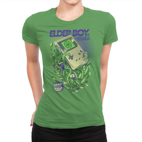 Elder Boy - Womens Premium T-Shirts RIPT Apparel Small / Kelly