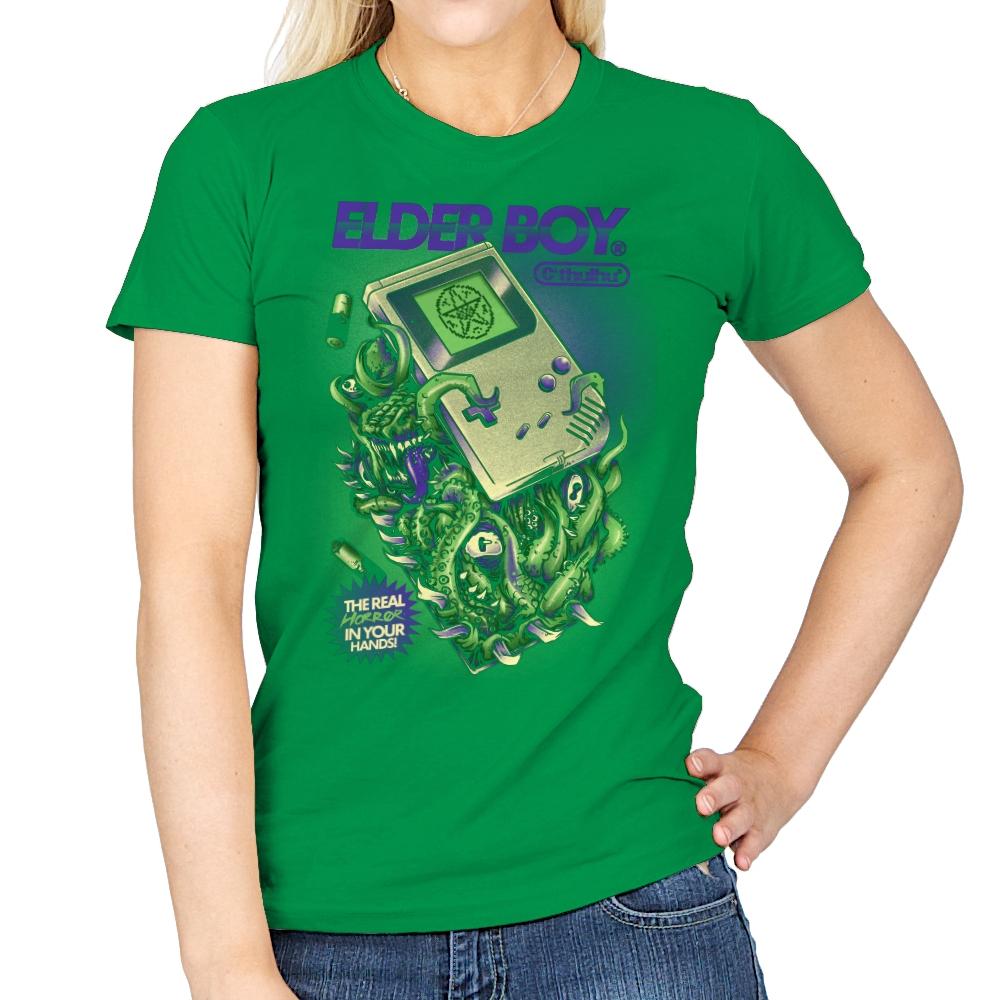 Elder Boy - Womens T-Shirts RIPT Apparel Small / Irish Green