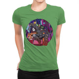 Elderly Mutant Ronin Turtle - Womens Premium T-Shirts RIPT Apparel Small / Kelly