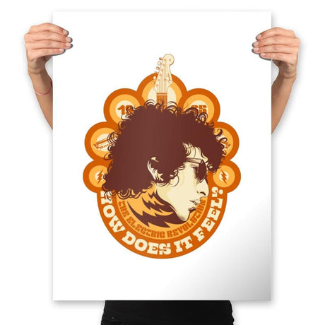 Electric Bob - Prints Posters RIPT Apparel 18x24 / White