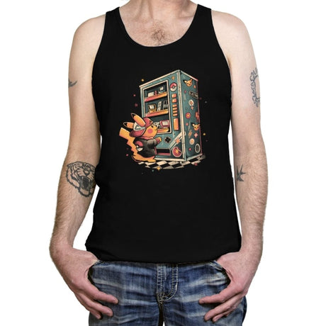 Electric Vending Machine - Tanktop Tanktop RIPT Apparel X-Small / Black